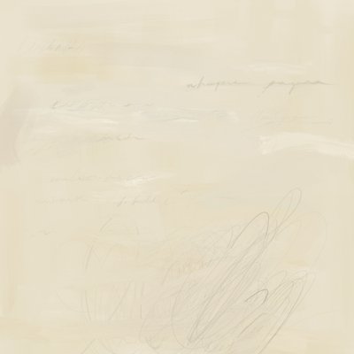 Wyblakłe abstrakcyjne pismo autorstwa James Zamora