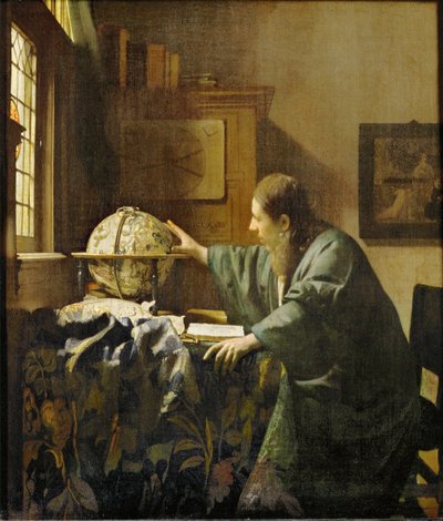 Astronom ... autorstwa Jan (1632-75) Vermeer