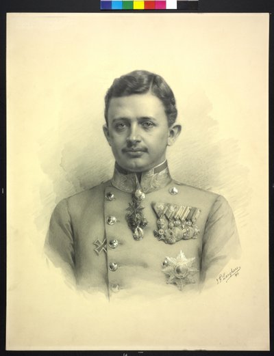 Cesarz Austrii Karol I autorstwa Jan (studio of) Langhans