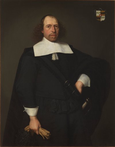 Portret Adriaena van Bredehoffa, 1659. autorstwa Jan Albertsz. Rotius