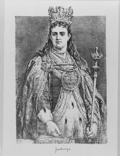 Królowa Jadwiga Polska, XIX w. autorstwa Jan Alojzy Matejko
