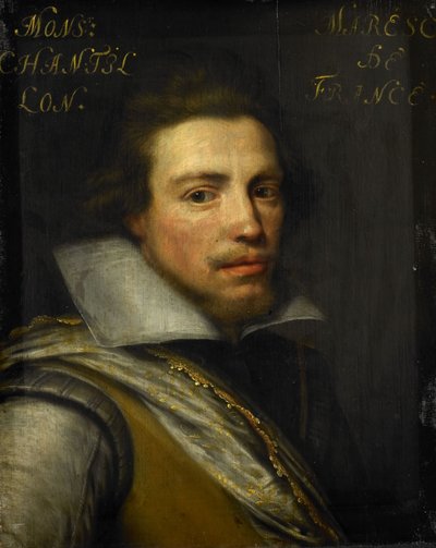 Portret Gasparda de Coligny III, ok. 1609-1633 (olej na płycie) autorstwa Jan Anthonisz. van Ravesteyn