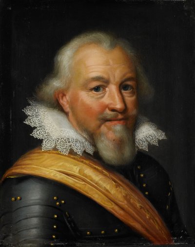 Portret Jana Środkowego, ok. 1610-1620 (olej na płycie) autorstwa Jan Anthonisz. van Ravesteyn