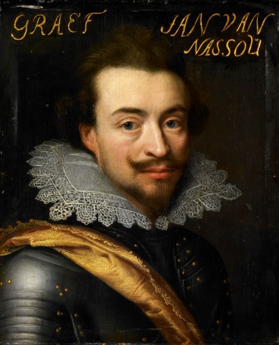 Portret Jana Młodszego, ok. 1614-1633 (olej na płycie) autorstwa Jan Anthonisz. van Ravesteyn