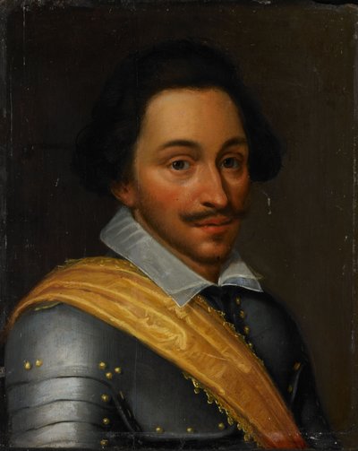 Portret Philipsa, ok. 1610-1620 (olej na płycie) autorstwa Jan Anthonisz. van Ravesteyn