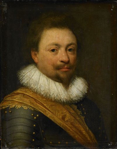 Portret Williama, ok. 1620-1630 (olej na płycie) autorstwa Jan Anthonisz. van Ravesteyn