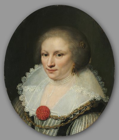 Portret kobiety, lata 20. XVII wieku. autorstwa Jan Anthonisz van Ravesteyn