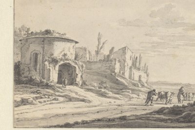 Widok S. Teodoro w Rzymie autorstwa Jan Asselijn