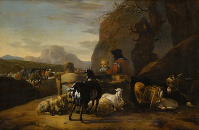 Krajobraz autorstwa Jan Baptist Weenix