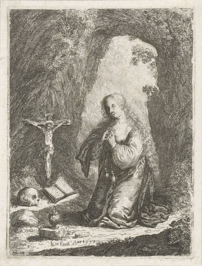 Maria Magdalena do Boetawardi autorstwa Jan Barentsz. Muyckens
