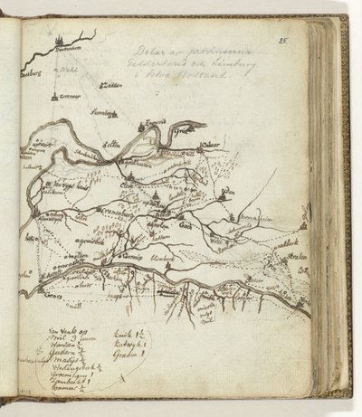 Mapa regionu między Doetinchem i Venlo autorstwa Jan Brandes