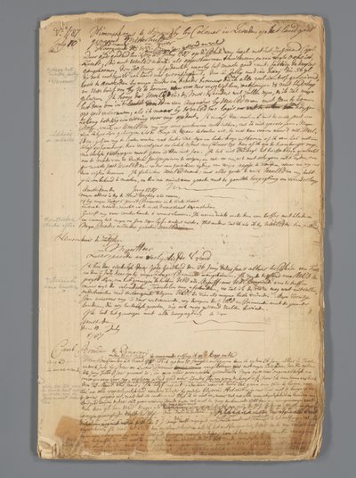 Projekt księgi listowej Jan Brandes (1743-1808), 1787-1790. autorstwa Jan Brandes