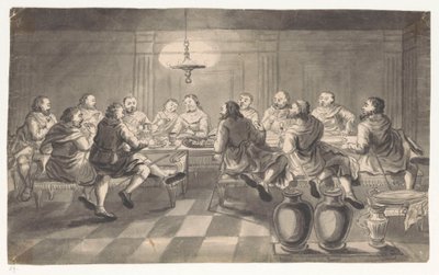 Ostatnia Wieczerza autorstwa Jan Brandes