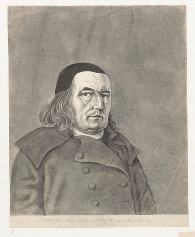 Autoportret Jan Brandes 1803 autorstwa Jan Brandes