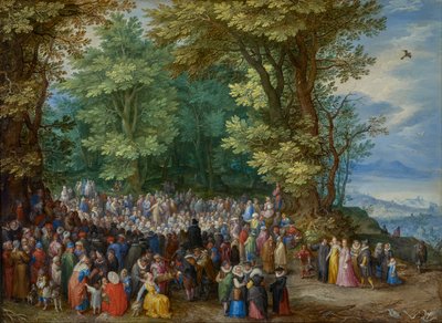 Kazanie na Górze autorstwa Jan Brueghel the Elder