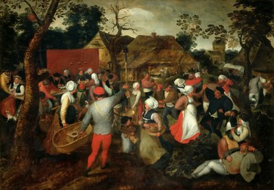 Taniec weselny, ca. 1600. autorstwa Jan Brueghel the Elder