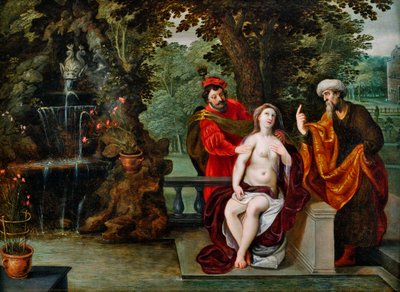 Zuzanna i Starsi autorstwa Jan Brueghel the Younger
