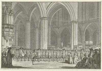 Stowarzyszenie Pro Patria w Nowym Kościele, 1786 autorstwa Jan Bulthuis (signed by artist)