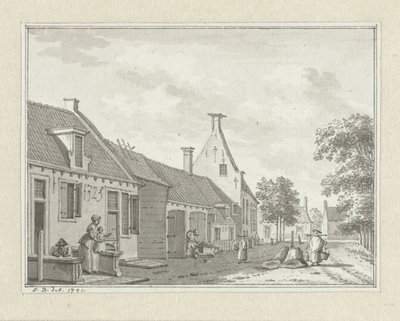 Twarz w Biggekerke autorstwa Jan Bulthuis