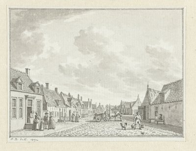 Twarz w Zoutelande autorstwa Jan Bulthuis