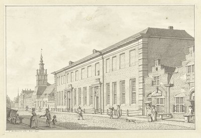 Dolhuis, Gasthuis i Oudevrouwenhuis w Rotterdamie autorstwa Jan Bulthuis