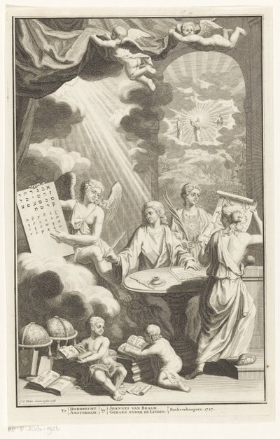 Pisarz studiuje historię Izraela autorstwa Jan Caspar Philips