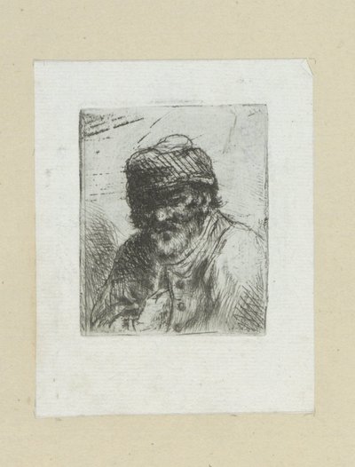 Bebaarde oude człowiek spotkał muts The Compleat Work of Akwaforty Johna Chalon / Oeuvre Complette des Eaux Fortes par Jean Chalon (tytuł serii) autorstwa Jan Chalon