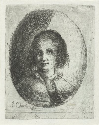 Portret van Christina Chalon autorstwa Jan Chalon