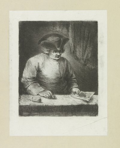 Portret Hendrika Chalon The Compleat Work of Akwaforty Johna Chalon / Oeuvre Complette des Eaux Fortes par Jean Chalon (tytuł serii) autorstwa Jan Chalon
