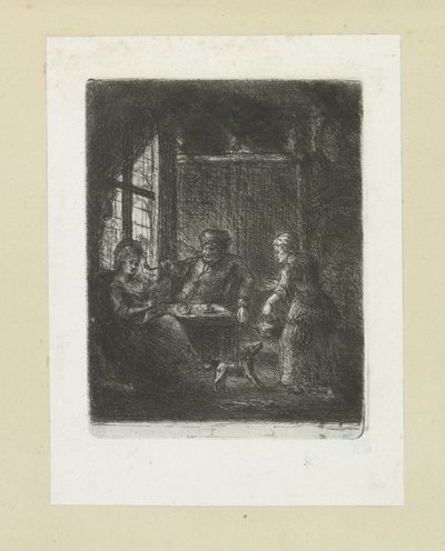 Woonkamer stawia paar The Compleat Work of Akwaforty Johna Chalon / Oeuvre Complette des Eaux Fortes par Jean Chalon (tytuł serii) autorstwa Jan Chalon