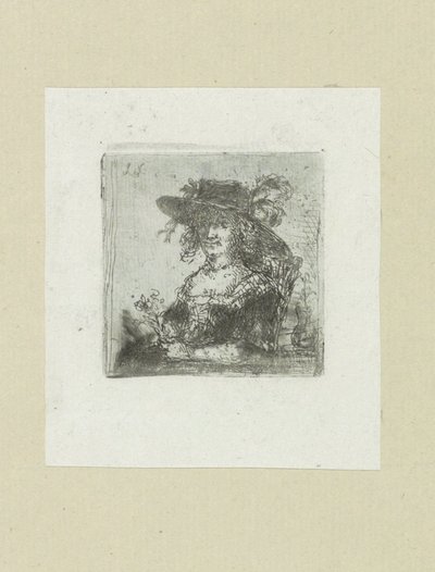 Zittende vrouw spotkał się z motyką The Compleat Work of Akwaforty Johna Chalon / Oeuvre Complette des Eaux Fortes par Jean Chalon (tytuł serii) autorstwa Jan Chalon