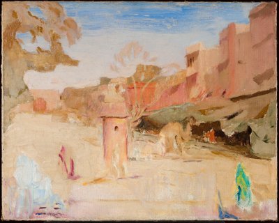 Jaipur - ulica. Z podróży do Indii autorstwa Jan Ciągliński