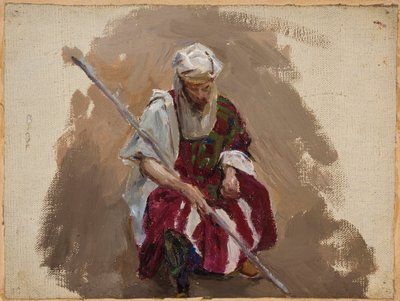 Marino - Portret w stroju afrykańskim autorstwa Jan Ciągliński