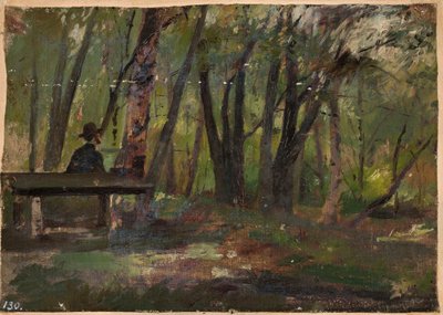 Petersburg - park na Wyspie Piotrowskiej autorstwa Jan Ciągliński