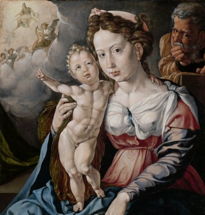 Święta Rodzina autorstwa Jan Cornelisz Vermeyen