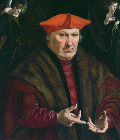 Portret Erarda de la Marck[1]
Tytuł(y) alternatywny(e):  

Portret Erarda de la Marck (1472-1538). Książę-biskup Liège. autorstwa Jan Cornelisz Vermeyen