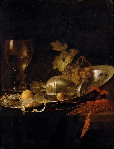 Śniadaniowa martwa natura autorstwa Jan Davidsz. de Heem