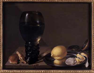 Martwa natura z kieliszkiem do wina, 1628 autorstwa Jan Davidsz de Heem