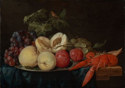 Martwa natura z owocami i homarem autorstwa Jan Davidsz. de Heem