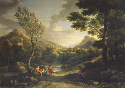 Nieznany obraz autorstwa Jan Frans van Bloemen