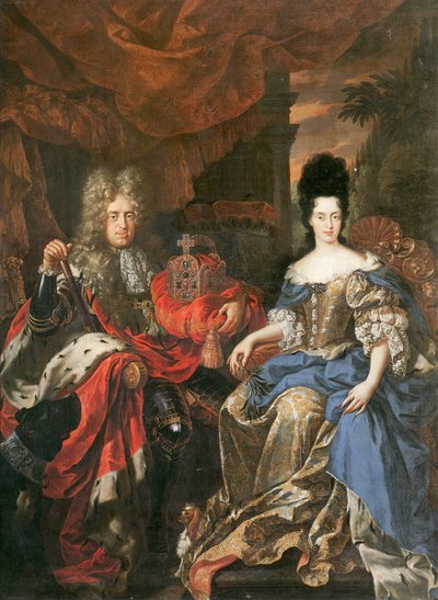 Jan Wilhelm II, elektor palatyn i księżna Anna Maria Luisa de