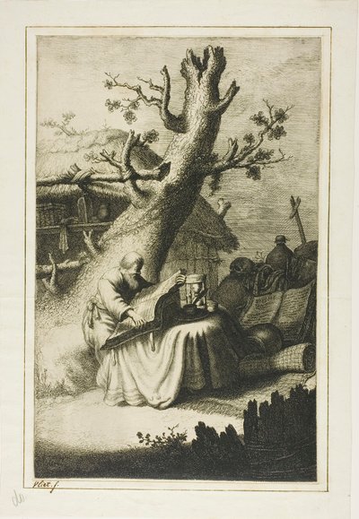 Święty Hieronim autorstwa Jan Georg van Vliet
