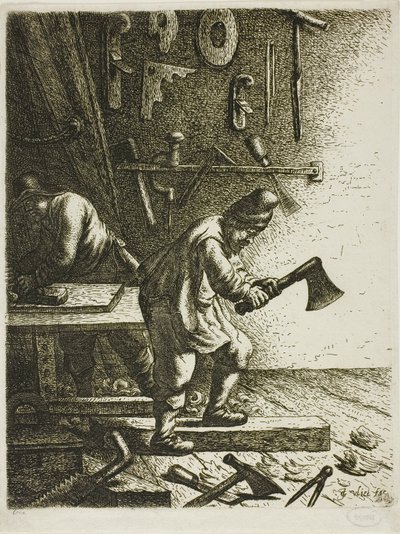 Stolarz autorstwa Jan Georg van Vliet