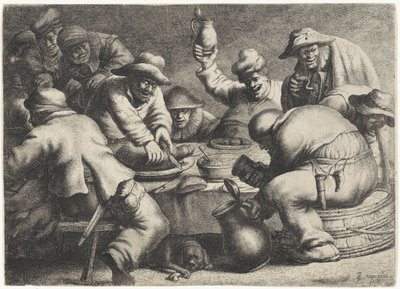 Posiłek rolnika autorstwa Jan Gillisz. van Vliet