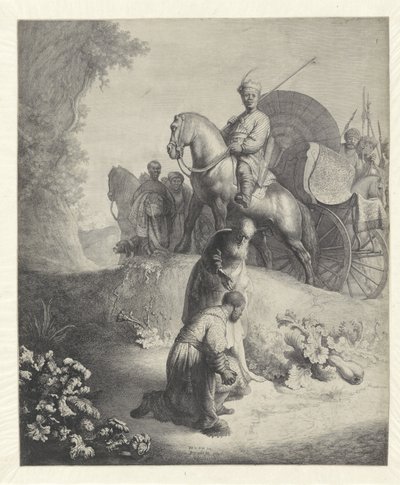 Chrzest eunucha autorstwa Jan Gillisz. van Vliet