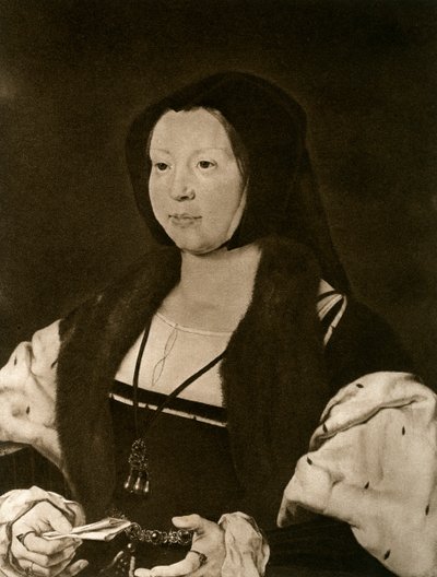 Anna, markiza de Veere, żona Adolphe de Bourgogne, 1927 autorstwa Jan Gossaert
