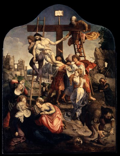 Zdjęcie z krzyża, ok. 1520. autorstwa Jan Gossaert