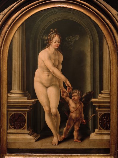 Wenus i Kupidyn autorstwa Jan Gossaert