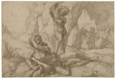 Hercules en Cacus autorstwa Jan Gossart