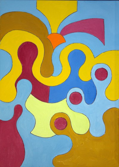 Szopka, 2009 (olej na płótnie) autorstwa Jan Groneberg